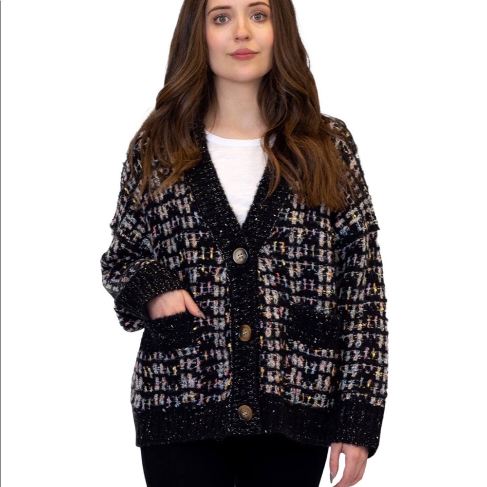 Lyla & Luxe Maya cardigan, multicolour gorgeous!!!